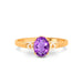 Amethyst Panchdhatu Ring R38