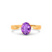 Amethyst Panchdhatu Ring R42