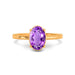 Amethyst Panchdhatu Ring R48