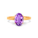 Amethyst Panchdhatu Ring R49