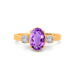 Amethyst Panchdhatu Ring R51
