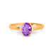 Amethyst Panchdhatu Ring R54