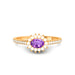 Amethyst Panchdhatu Ring R55