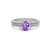 Amethyst Sterling Silver Ring R3