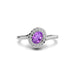 Amethyst Sterling Silver Ring R5