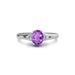 Amethyst Sterling Silver Ring R6