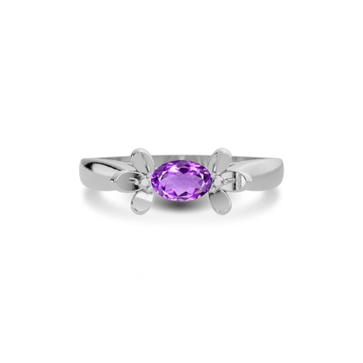 Amethyst Sterling Silver Ring R12