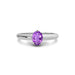 Amethyst Sterling Silver Ring R13