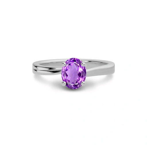 Amethyst Sterling Silver Ring R16