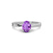 Amethyst Sterling Silver Ring R16
