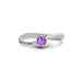 Amethyst Sterling Silver Ring R17