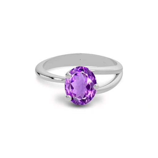 Amethyst Sterling Silver Ring R19