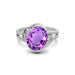 Amethyst Sterling Silver Ring R26