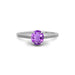 Amethyst Sterling Silver Ring R28