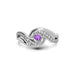 Amethyst Sterling Silver Ring R32