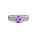 Amethyst Sterling Silver Ring R33