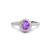 Amethyst Sterling Silver Ring R35