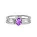 Amethyst Sterling Silver Ring R45