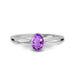 Amethyst Sterling Silver Ring R47