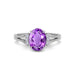 Amethyst Sterling Silver Ring R52