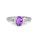 Amethyst Sterling Silver Ring R54