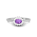 Amethyst Sterling Silver Ring R55