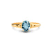 Aquamarine Panchdhatu Ring R6