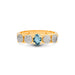 Aquamarine Panchdhatu Ring R10