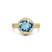 Aquamarine Panchdhatu Ring R11