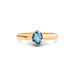 Aquamarine Panchdhatu Ring R13