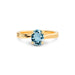 Aquamarine Panchdhatu Ring R16