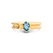 Aquamarine Panchdhatu Ring R24