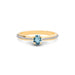 Aquamarine Panchdhatu Ring R25