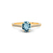 Aquamarine Panchdhatu Ring R28