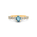 Aquamarine Panchdhatu Ring R29