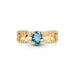 Aquamarine Panchdhatu Ring R32