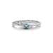Aquamarine Sterling Silver Ring R1