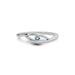 Aquamarine Sterling Silver Ring R9