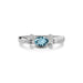 Aquamarine Sterling Silver Ring R12