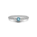 Aquamarine Sterling Silver Ring R20