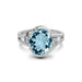 Aquamarine Sterling Silver Ring R26