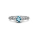 Aquamarine Sterling Silver Ring R29