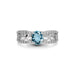 Aquamarine Sterling Silver Ring R34