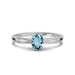 Aquamarine Sterling Silver Ring R43