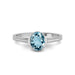 Aquamarine Sterling Silver Ring R53