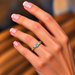 Aquamarine Gold Ring R1