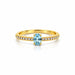 Aquamarine Gold Ring R4