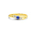 Blue Sapphire Gold Ring R1