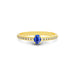 Blue Sapphire Gold Ring R4