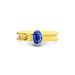 Blue Sapphire Gold Ring R24